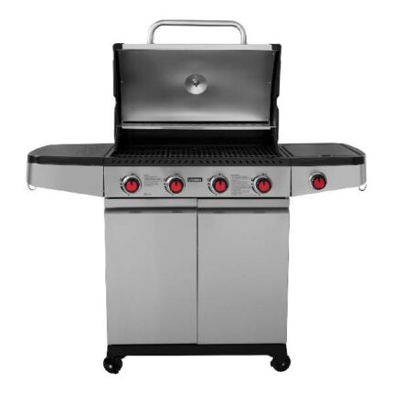 UNIMAC ΨΗΣΤΑΡΙΑ ΥΓΡΑΕΡΙΟΥ INOX BBQ PREMIUM LINE - 4 ΕΣΤΙΕΣ ΚΑΙ 1 ΠΛΑΙΝΟ ΜΑΤΙ (661317)