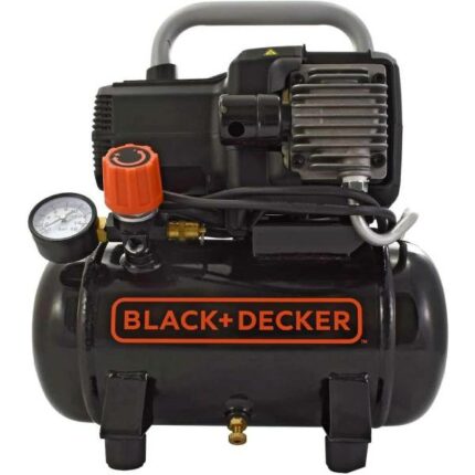 BLACK & DECKER ΑΕΡΟΣΥΜΠΙΕΣΤΗΣ ΜΟΝΟΜΠΛΟΚ ΧΩΡΙΣ ΛΑΔΙ (BD195/6-NK)